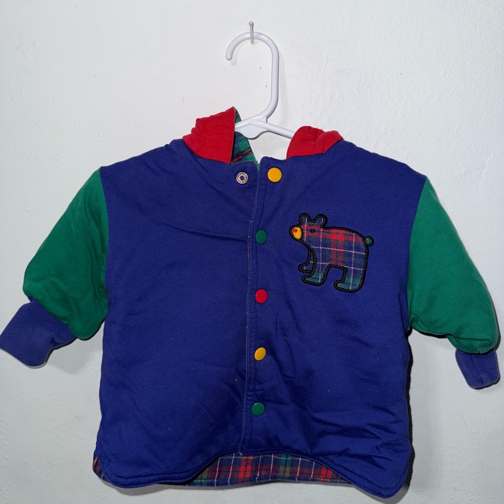 Gymboree Multicolor Plaid Infant Jacket